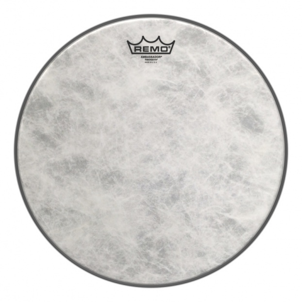 Remo Ambassador® Fiberskyn® -rumpupää, 14".