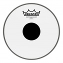 Remo Controlled Sound® Läbipaistev Trumminahk - Top Black Dot™, 8"