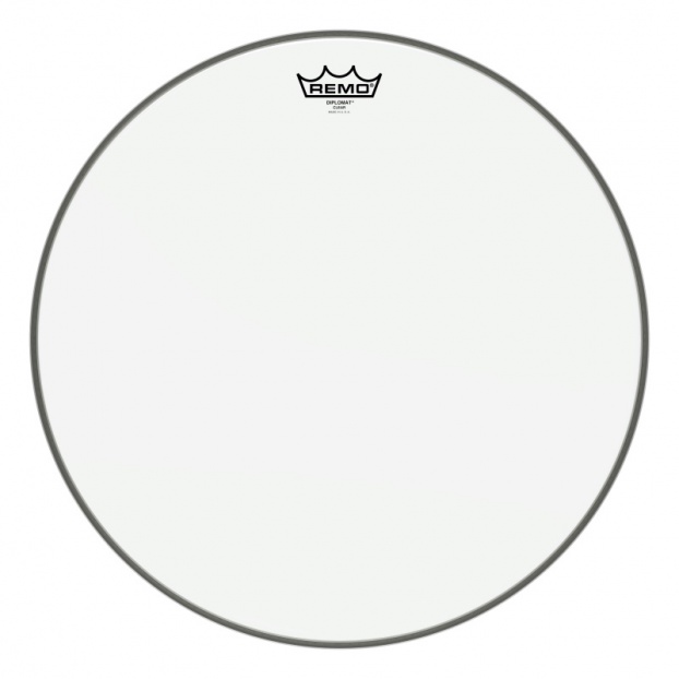 Remo Diplomat® läbipaistev Trumminahk 18"