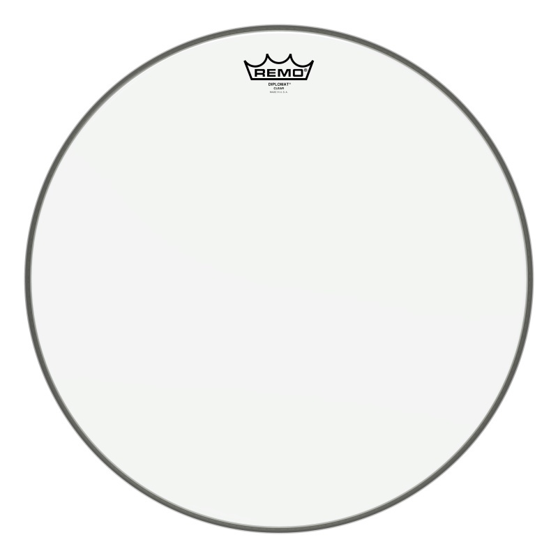 Remo Diplomat® Прозрачный Барабанный Пластик, 18"