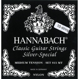 Stringid klassikalisele kitarrile Serie 815 8/10 keelega kitarrile / medium tenion Silver special