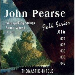 Stringid klassikaline kitarr John Pearse Folk Series Light