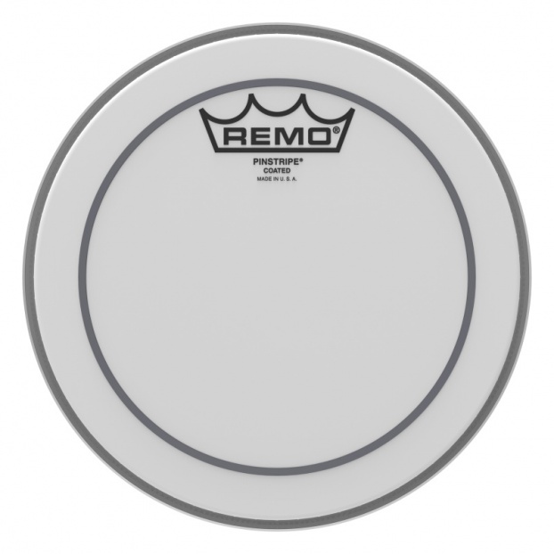 Remo Pinstripe® Kaetud Trumminahk, 8"