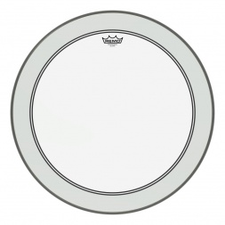 Remo Powerstroke® P3 Läbipaistev Basstrumminahk, 24"