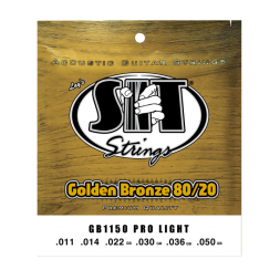 SIT GB1150 Pro Light Golden Bronze 80/20 Acoustic