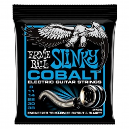 2725 Extra Slinky Cobalt Electric Guitar Strings - 8-38 Gauge