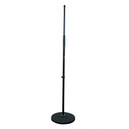 Straight microphone stand Black version