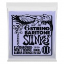 2839 Slinky 6-String w/ small ball end 29 5/8 scale Baritone Guitar Strings - 13-72 Gauge