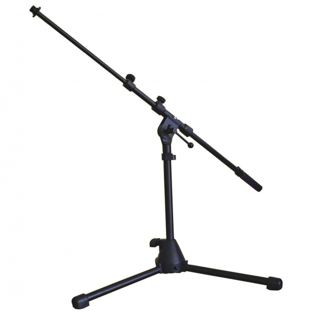 Стойка для микрофонного барабана с выдвижной штангой, регулируемой от 500 до 900 мм. Черная версия