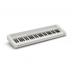 CT-S1Casiotone Series Keyboard, White (Adaptor Included)
