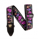 5331 Purple Bird Lupin Jacquard Strap