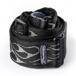 КЛАССИЧЕСКИЙ ГИТАРНЫЙ РЕМЕНЬ FLAMBE СЕРЫЙ