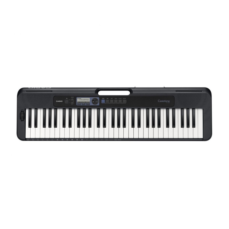 Casio CT-S300 Casiotone seeria klaviatuur, must (koos adapteriga)