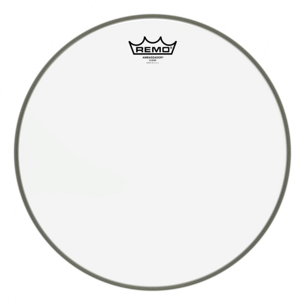 Remo Ambassador® Läbipaistev Trumminahk, 14"