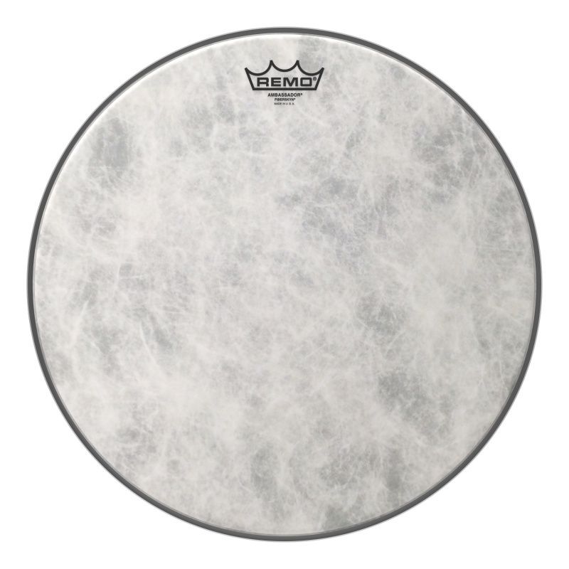 Remo Ambassador® Fiberskyn® Trumminahk, 16"
