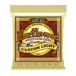 2007 Earthwood Custom Light 80/20 бронзовые струны для акустической гитары - 11,5 - 54 калибр