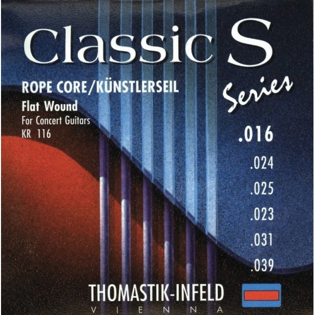 Jouset klassiselle kitaralle Classic S Rope Core
