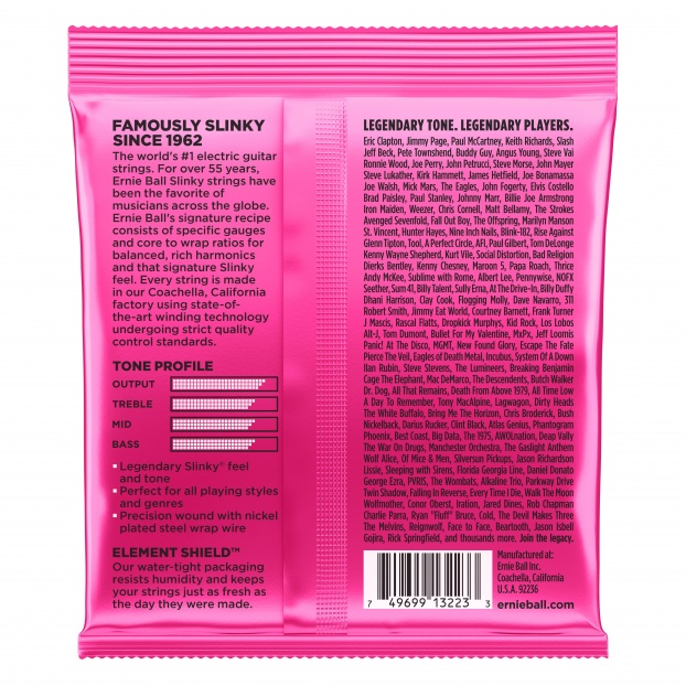 3223 Super Slinky Nickel Wound Electric Guitar Strings 3 Pack - 9-42 Gauge