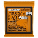 Hybrid Slinky Classic RnR Pure Nckl Elec Gtr Strings 3 Pk 9 46