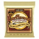 Erthwd Folk Nailon, selge ja kuldne w/Ball End, 8020 Brnz Ac Gtr Strings 3 Pk 28 42