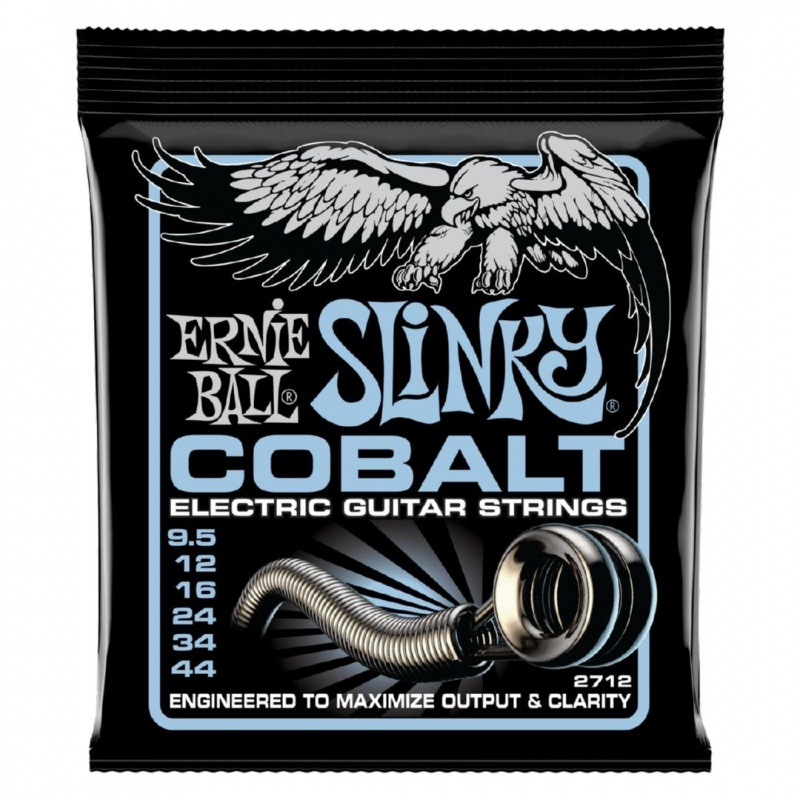 P02712 Primo Slinky Cobalt Electric Guitar Strings 9.5-44 Gauge