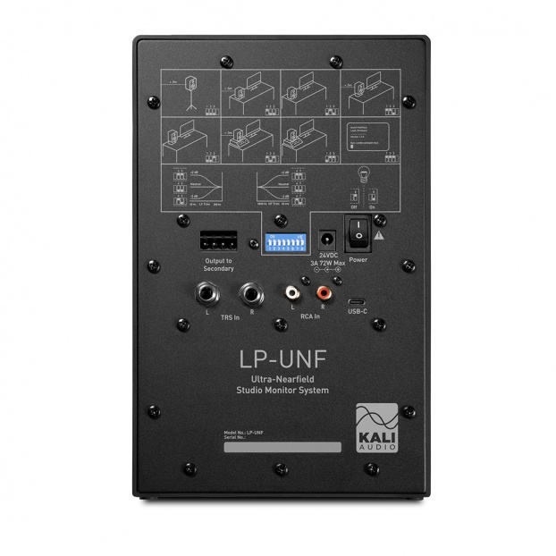 LP-UNF - 4 Inch 2-Way powered loudspeaker system w/Bluetooth