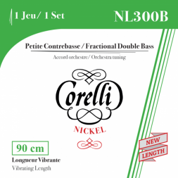 Double bass strings Fractional - small scale