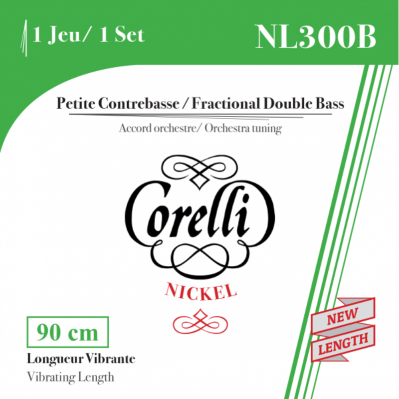 Струны для контрабаса Дробь - малая шкала