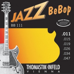 Strings for E-guitar Jazz BeBob series nickel round wound