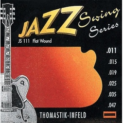 Strings for E-guitar Jazz Swing Series Nickel Flat Wound