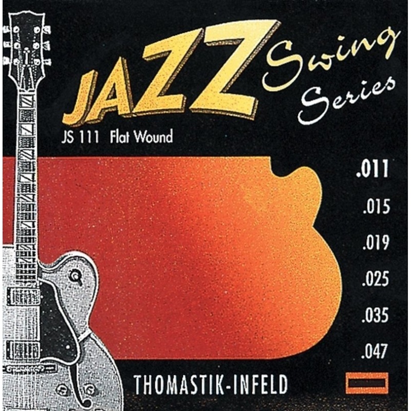 Струны для E-гитары Jazz Swing Series Nickel Flat Wound