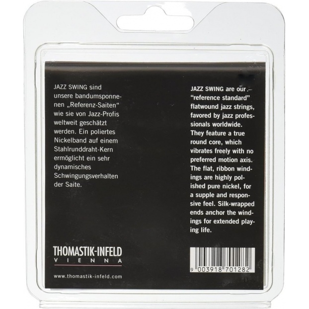 Strings for E-guitar Jazz Swing Series Nickel Flat Wound