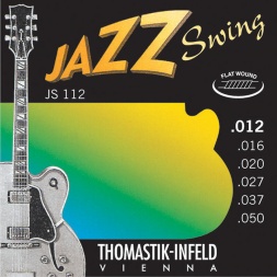 Strings for E-guitar Jazz Swing Series Nickel Flat Wound