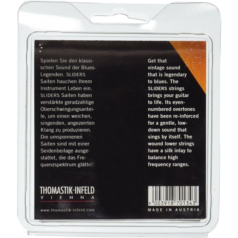 Strings for E-guitar Sliders Blues Series