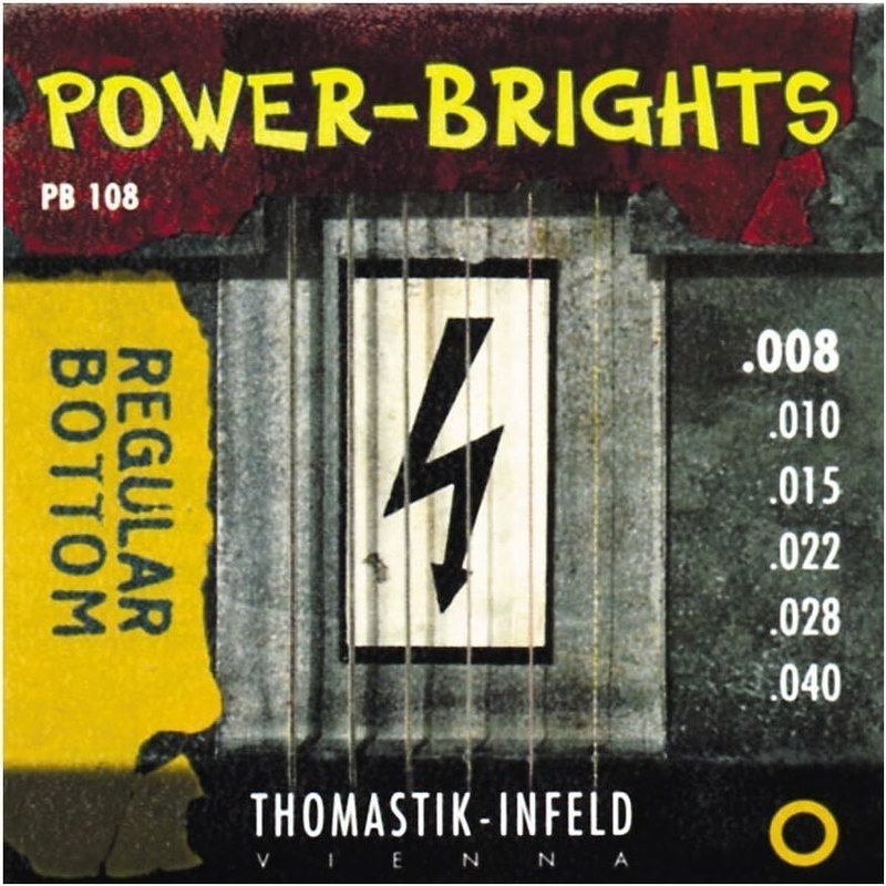 Strings for E-guitar Power Brights Series