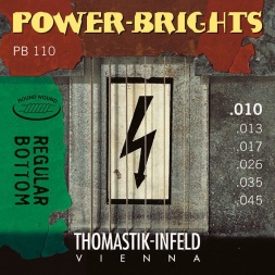 Strings for E-guitar Power Brights Series