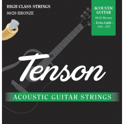 Струны для акустической гитары Tenson Bronze