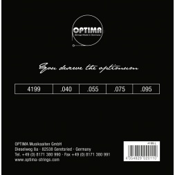 E-Bass Strings Chrome Strings. Round Wound Medium Scale