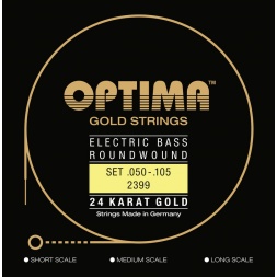 E-Bass Strings Gold Strings Round Wound long scale