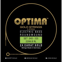 E-Bass Strings Gold Strings Round Wound long scale