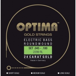 E-Bass Strings Gold Strings Round Wound long scale