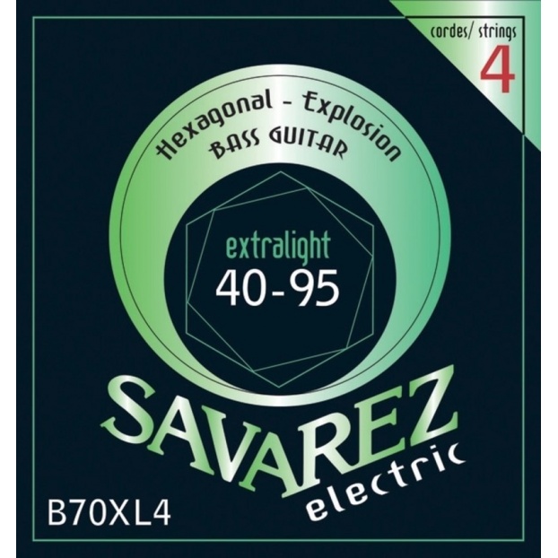 E-Bass Strings Hexagonal Explosion