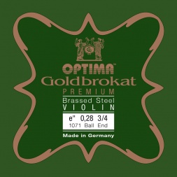 Струна для скрипки Goldbrokat Premium с латунным покрытием