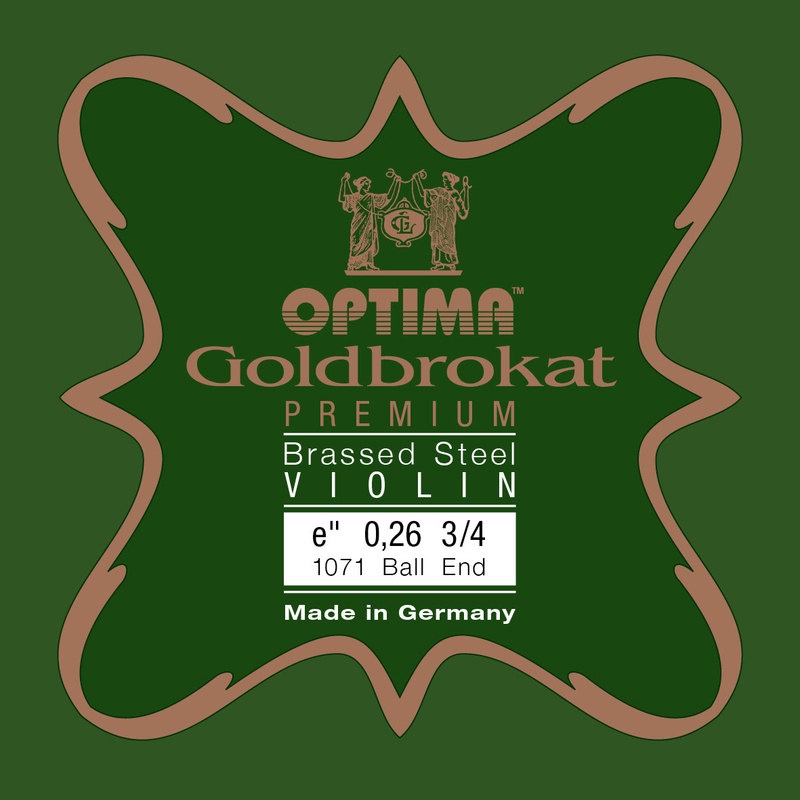Violin strings Goldbrokat Premium brass-coated