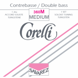 Double bass strings Solo tuning nickel