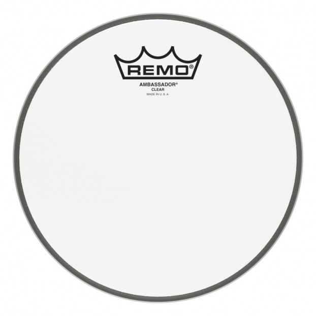 Remo Ambassador® Läbipaistev Trumminahk 8"