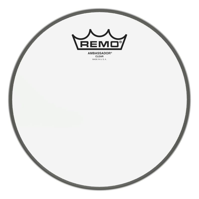Remo Ambassador® Läbipaistev Trumminahk 8"