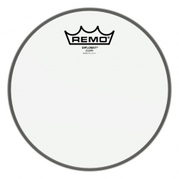 Remo Diplomat® Прозрачный Барабанный Пластик, 8"