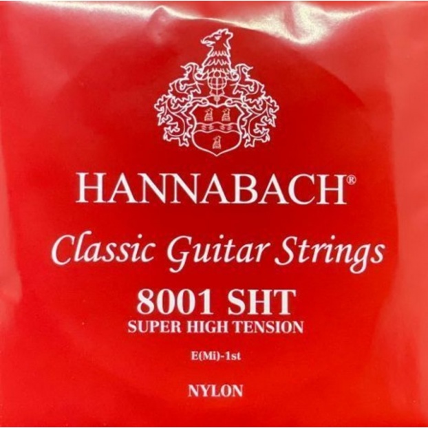 String for classic guitar Serie 800 Super High Tension Silver plated
