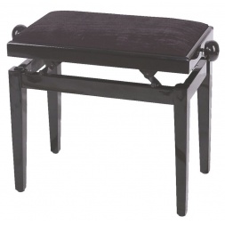 Скамья для фортепиано Черный глянец